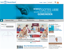 Tablet Screenshot of feg.de